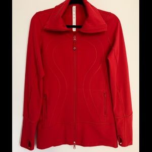 Lululemon Athletic Red In Stride Jacket 8